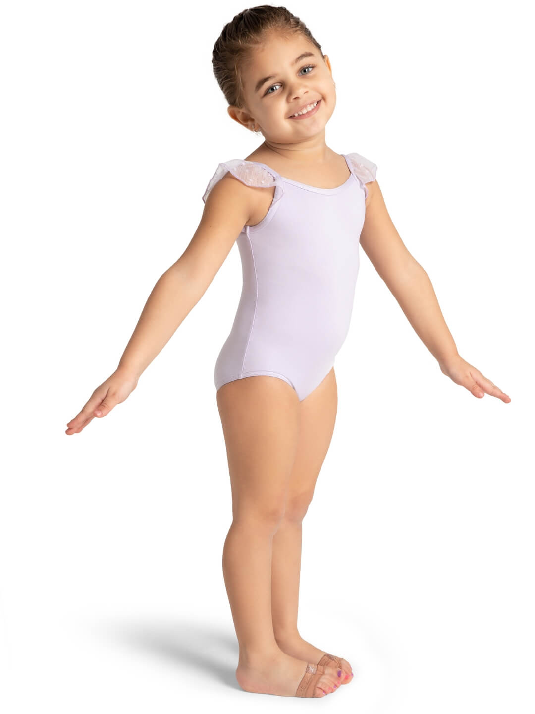 Capezio Spot Flutter Sleeve Leotard Child 12008C