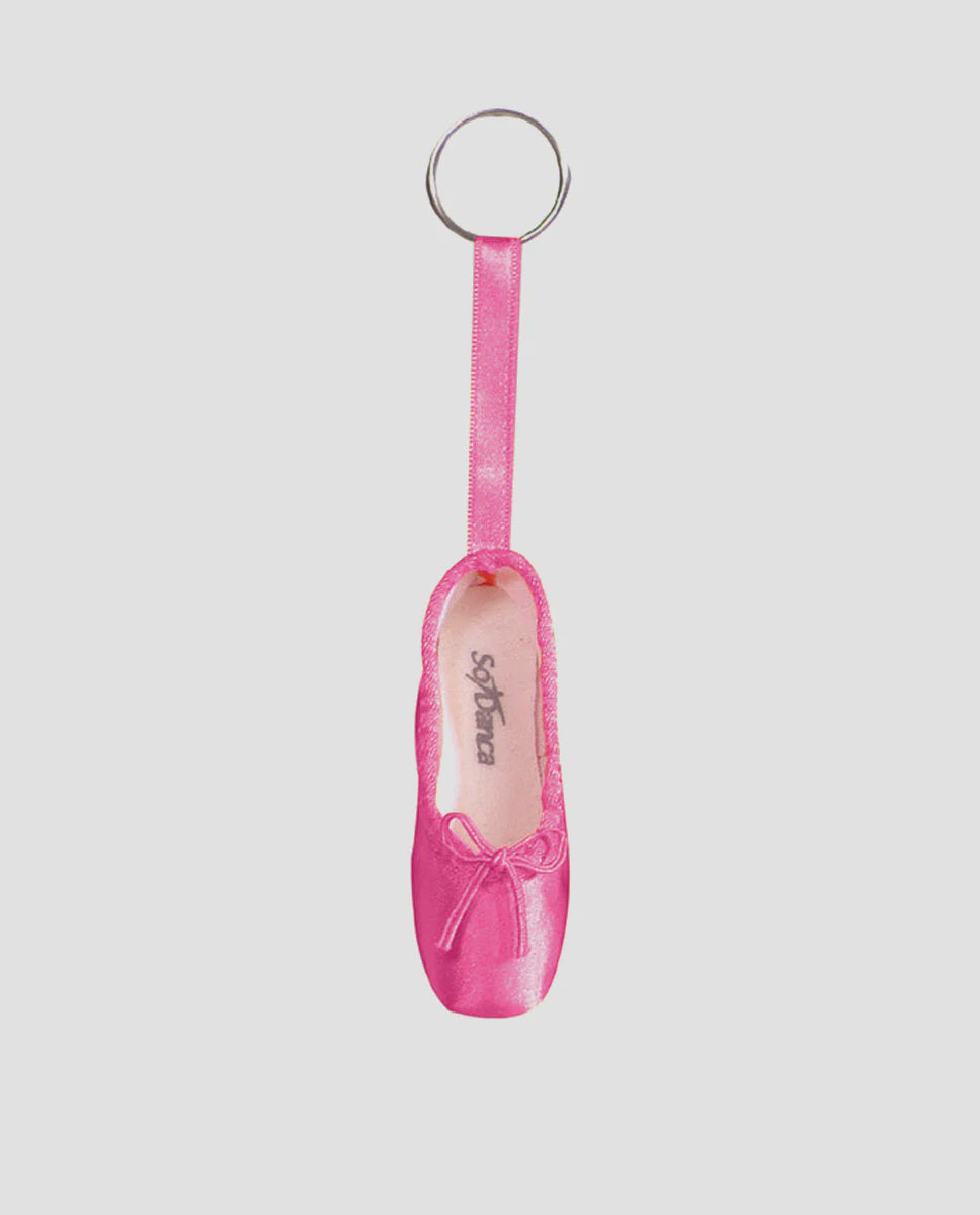 So Danca Satin Pointe Shoe Keyring KC01