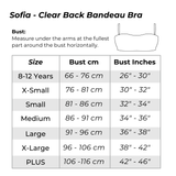 Silky Dance Sofia Clear Back Dance Bandeau Bra